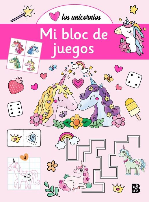 UNICORNIOS MI BLOC DE JUEGOS