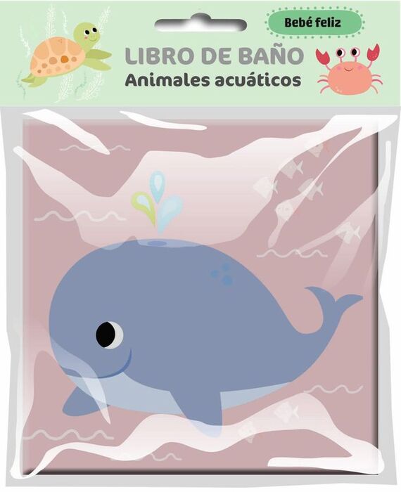 LIBRO DE BAÑO - ANIMALES ACUÁTICOS