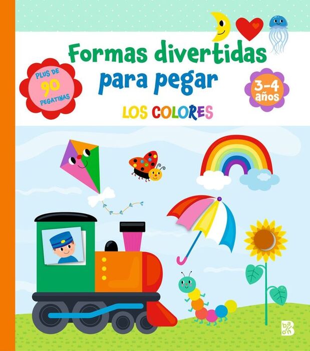 FORMAS DIVERTIDAS PEGAR COLORES