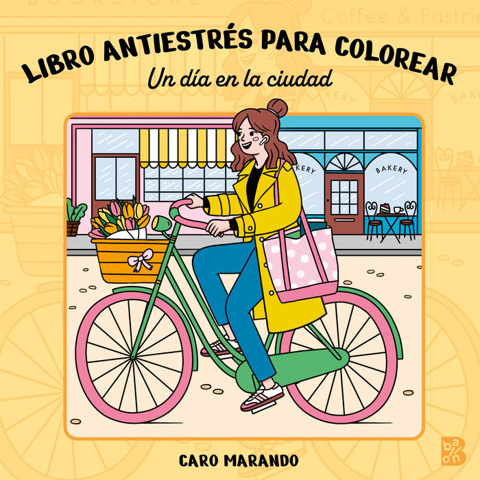 ANTIESTRES COLOREAR UN DIA EN LA CIUDAD