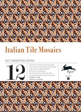 ITALIAN TITLES MOSAICS. GIFT WRAPPING PAPER 33