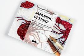 JAPANESE DESIGNS POSTCARD COLOURING BOOK