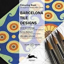 BARCELONA TILES: 20 CARDS