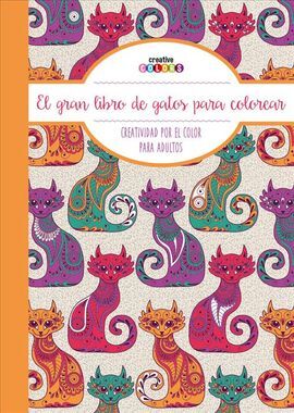 EL GRAN LIBRO DE GATOS PARA COLOREAR