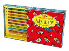 GRAN LIBRO DE COLOREAR PARA NIÑOS CON LAPICES