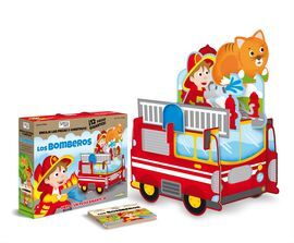 LOS BOMBEROS (PUZLE 3D + LIBRO)