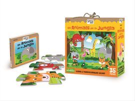 ANIMALS DE LA JUNGLA (LLIBRE & TRENCACLOSQUES GEGA