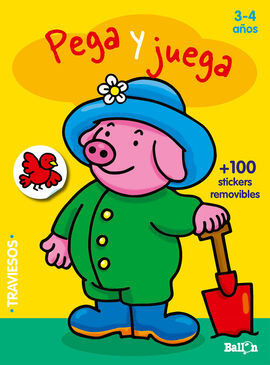 PEGA Y JUEGA 3-4 AÑOS (AMARILLO)