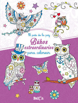 BÚHOS EXTRAORDINARIOS PARA COLOREAR
