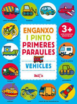 VEHICLES - ENGANXO I PINTO PRIMERES PARAULES
