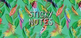 STICKY NOTES PACK TROPICAL