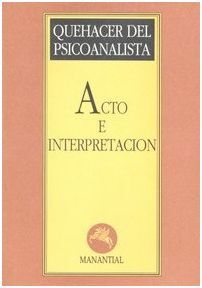 ACTO E INTERPRETACION