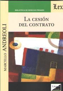 LA CESION DE CONTRATO