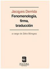 FENOMENOLOGIA FIRMA TRADUCCION