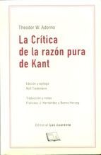 LA CRITICA DE LA RAZON PURA DE KANT