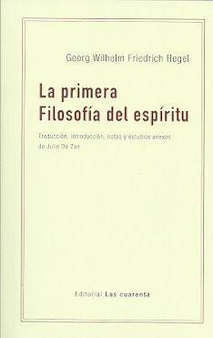 LA PRIMERA FILOSOFÍA DEL ESPÍRITU