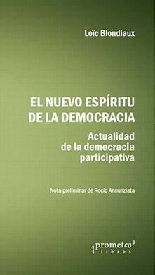 EL NUEVO ESPIRITU DE LA DEMOCRACIA