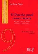 EL DERECHO PENAL COMO CIENCIA