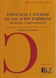 INEFICACIA Y NULIDAD DE LOS ACTOS JURÍDICOS PROCESALES Y ADMINISTRASTIVOS 2015