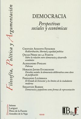 DEMOCRACIA. PERSPECTIVAS SOCIALES Y ECONOMICAS