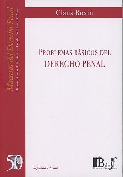 PROBLEMAS BÁSICOS DEL DERECHO PENAL 2017