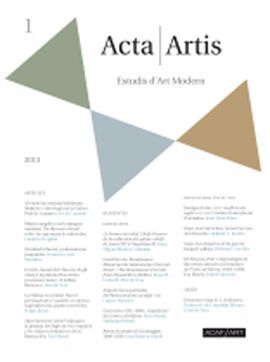 ACTA/ARTIS. ESTUDIS D'ART MODERN1