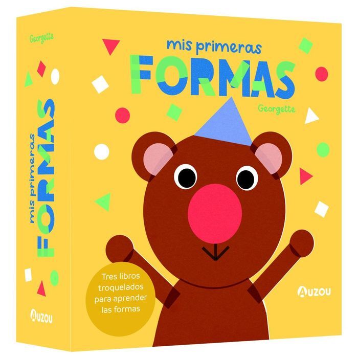 MIS PRIMERAS FORMAS. COFRE CON TRES LIBROS PARA BE