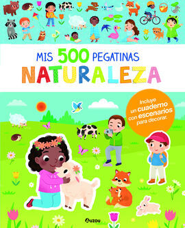 500 PEGATINAS LA NATURALEZA. AUZ