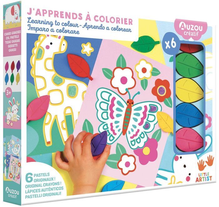 APRENDO A COLOREAR. COFRE DE ARTISTA