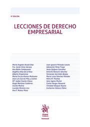 LECCIONES DE DERECHO EMPRESARIAL 9ª EDICION