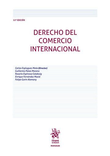 DERECHO DEL COMERCIO INTERNACIONAL 11ª EDICION