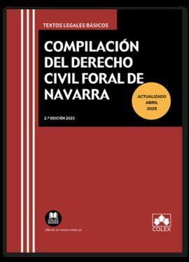 COMPILACIÓN DEL DERECHO CIVIL FORAL DE NAVARRA 2025