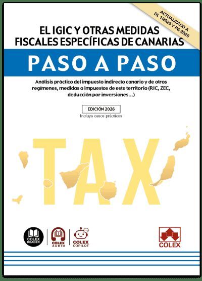 IGIC Y OTRAS MEDIDAS FISCALES ESPECÍFICAS DE CANAR
