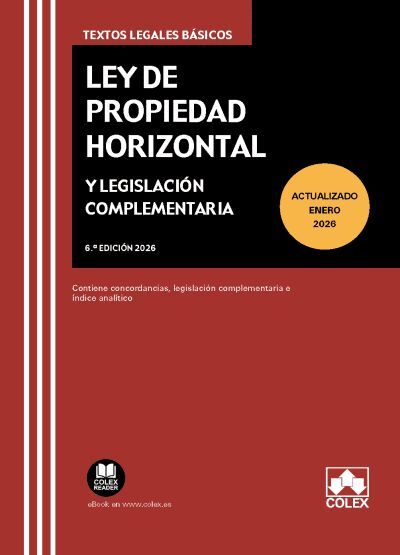 LEY DE PROPIEDAD HORIZONTAL Y LEGISLACIÓN COMPLEME