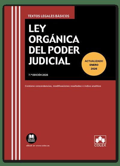 LEY ORGÁNICA DEL PODER JUDICIAL 2026