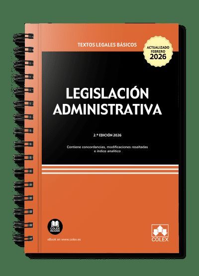 LEGISLACIÓN ADMINISTRATIVA - ENCUADERNACIÓN CON ESPIRAL