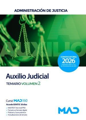 AUXILIO JUDICIAL TEMARIO VOL 2