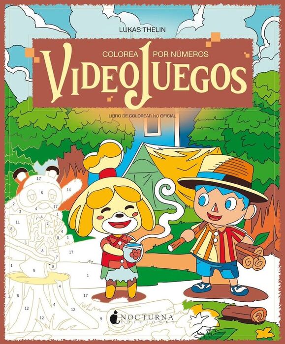 COLOREA POR NUMEROS: VIDEOJUEGOS