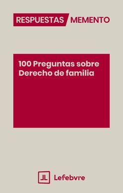 100 PREGUNTAS SOBRE DERECHO DE FAMILIA