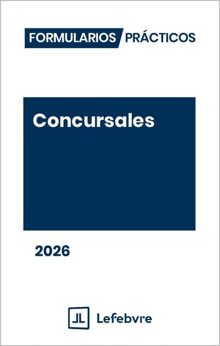 FORMULARIOS PRÁCTICOS CONCURSALES 2026