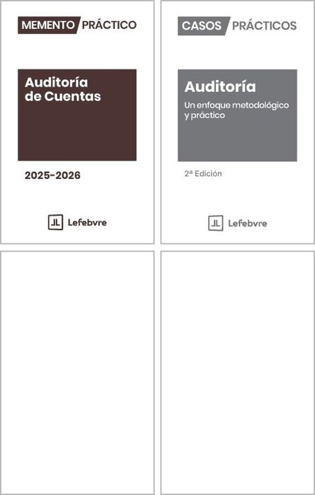 PACK MEMENTO AUDITORÍA DE CUENTAS 2025-2026 Y CASOS PRÁCTICOS AUDITORÍA 2026