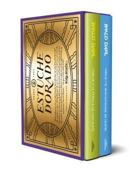 ESTUCHE DORADO DE WILLY WONKA