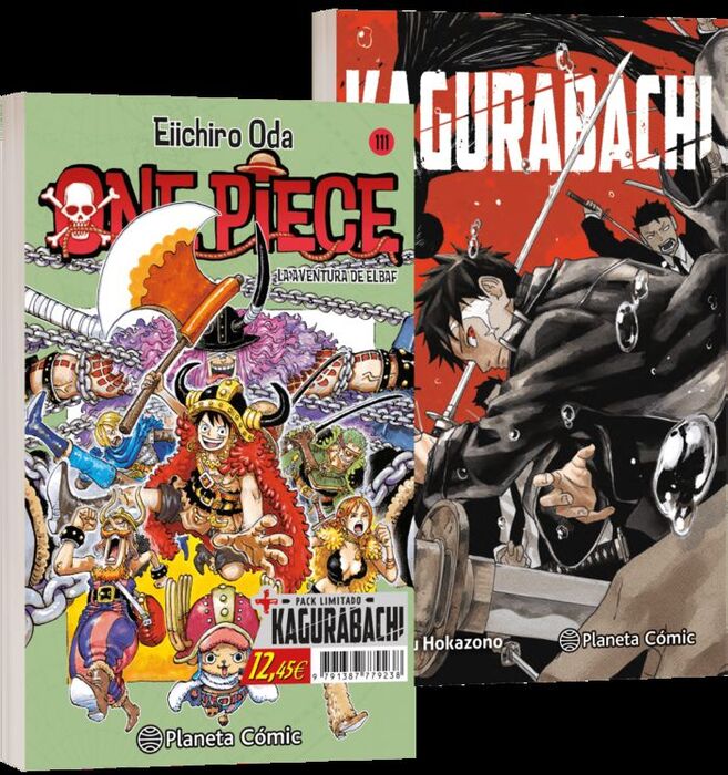 ONE PIECE Nº 111 + KAGURABACHI Nº 01 (PACK ESPECIA
