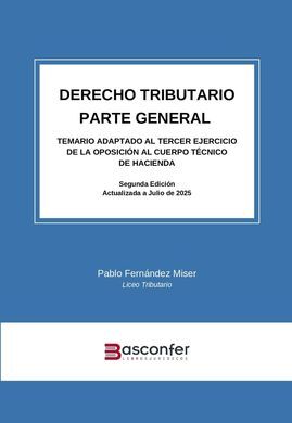 DERECHO TRIBUTARIO. PARTE GENERAL.