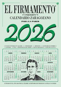 CALENDARIO ZARAGOZANO 2026 PARED FIRMAMENTO