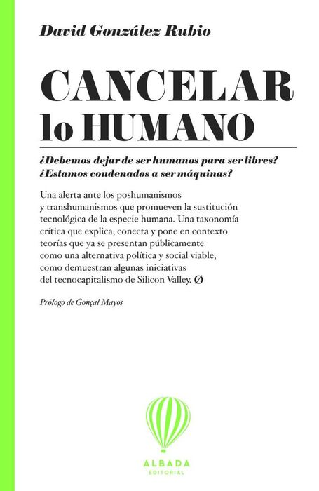 CANCELAR LO HUMANO