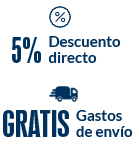 %5 Descuento directo